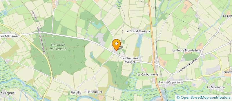 localisation de l'entreprise GFA DU MORET  LESSAY