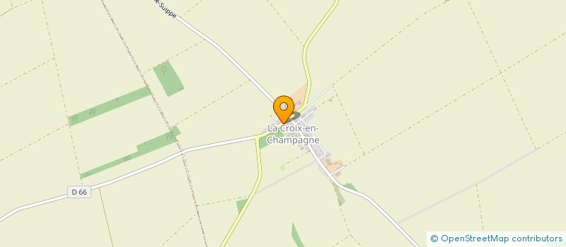 localisation de l'entreprise GFA DU MOULIN  LA CROIX-EN-CHAMPAGNE
