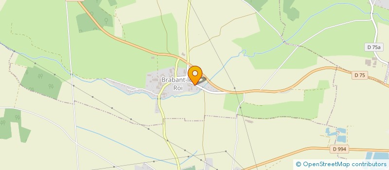 localisation de l'entreprise GFA DU MOULIN à BRABANT-LE-ROI