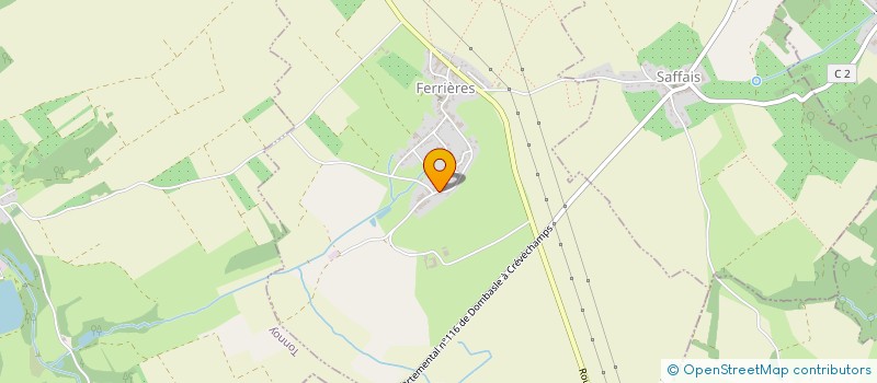 localisation de l'entreprise GFA DU MOULIN  FERRIERES