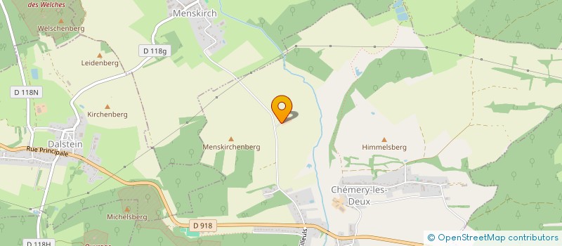 localisation de l'entreprise GFA DU MOULIN D'EDLING  ANZELING