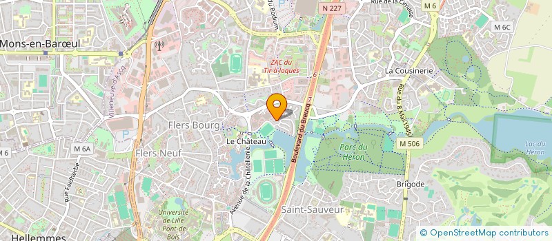 localisation de l'entreprise GFA DU MOULIN DES PRES à VILLENEUVE-D'ASCQ