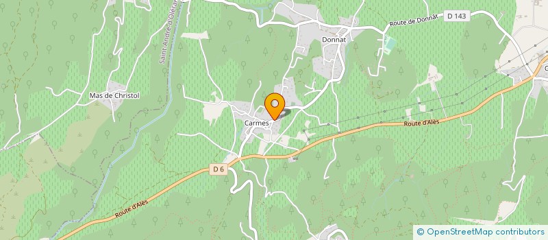 localisation de l'entreprise GFA DU MOULIN DU POURPRE  SABRAN