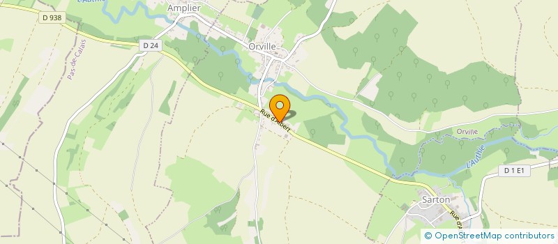 localisation de l'entreprise GFA DU NOUVEAU BOIS  SARTON