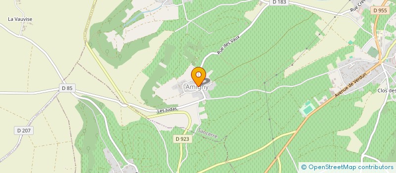 localisation de l'entreprise GFA DU PARADIS  SANCERRE