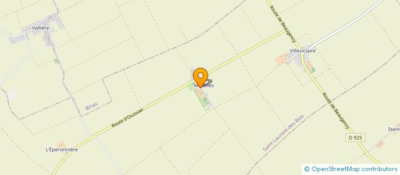 localisation de l'entreprise GFA DU PARADIS  SAINT-LAURENT-DES-BOIS