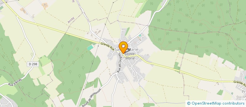 localisation de l'entreprise GFA DU PARTERRE à SAINTE-MARIE