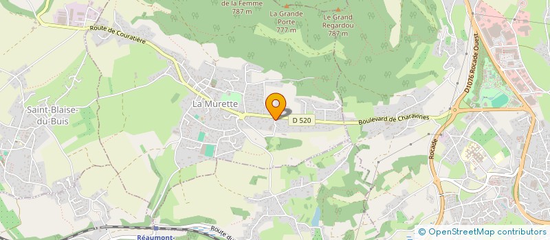 localisation de l'entreprise GFA DU PAYSAN  LA MURETTE