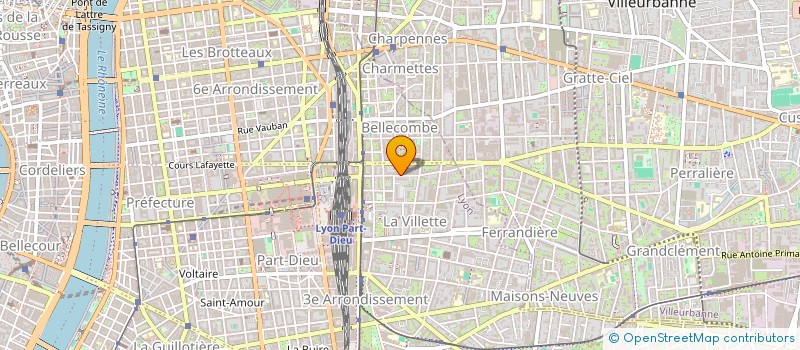 localisation de l'entreprise GFA DU PEROU à LYON