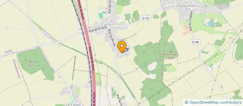 localisation de l'entreprise GFA DU PETIT CLOS  JONQUIERES