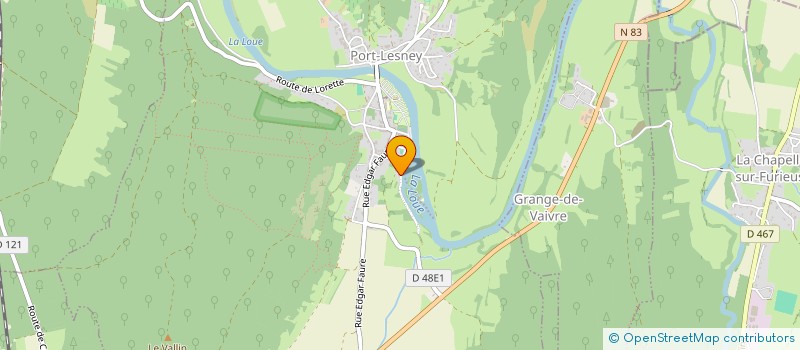 localisation de l'entreprise GFA DU PETIT CUROULET  MATHENAY