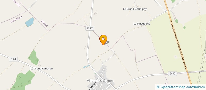 localisation de l'entreprise GFA DU PETIT GERMIGNY à SAINT-MAUR