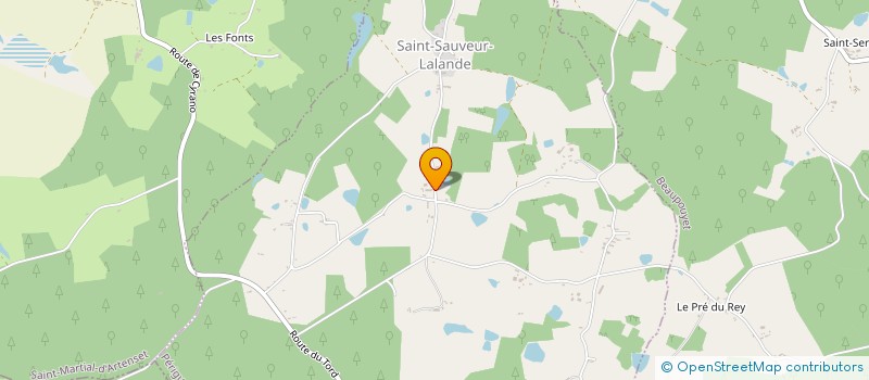 localisation de l'entreprise GFA DU PETIT LAURENT  EYGURANDE-ET-GARDEDEUIL