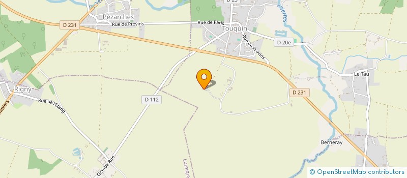 localisation de l'entreprise GFA DU PETIT LUREAU  TOUQUIN