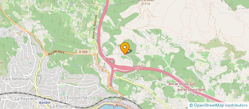 localisation de l'entreprise GFA DU PETIT PLAN à SANARY-SUR-MER