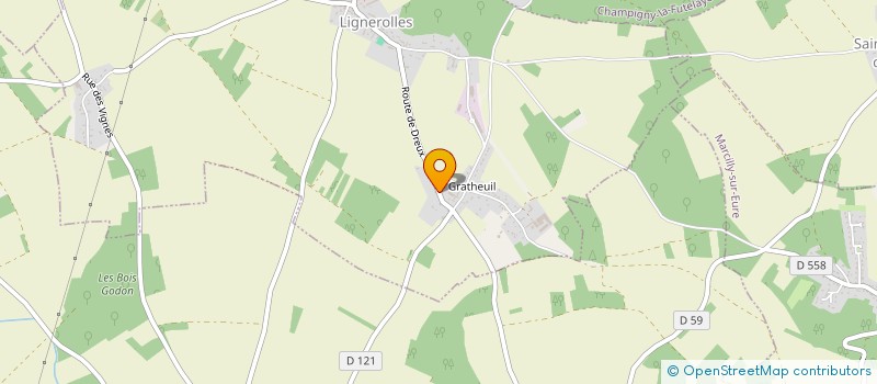 localisation de l'entreprise GFA DU PETIT PONT à LIGNEROLLES