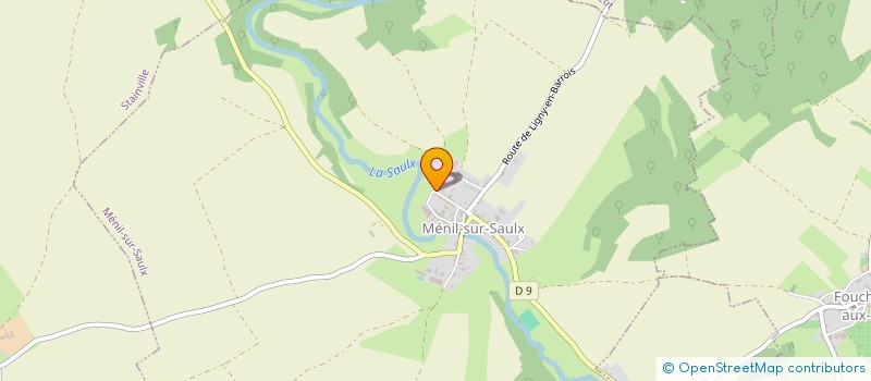 localisation de l'entreprise GFA DU PETIT PONT  MENIL-SUR-SAULX