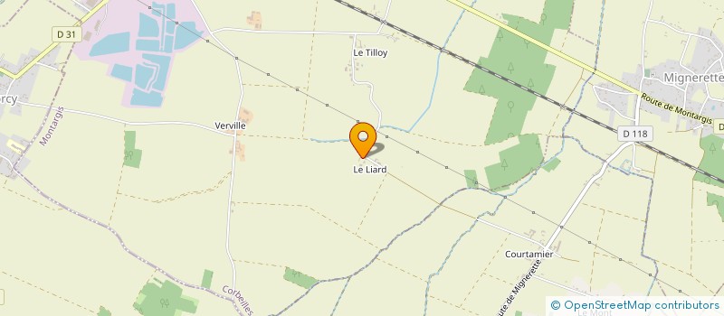 localisation de l'entreprise GFA DU PIN à TREILLES-EN-GATINAIS