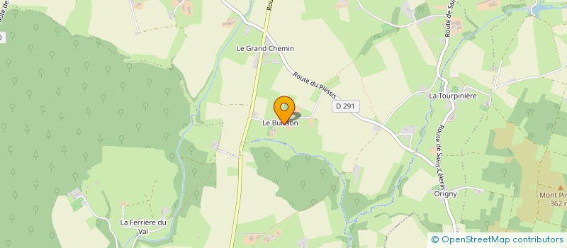 localisation de l'entreprise GFA DU PISSOT  DIALAN SUR CHAINE