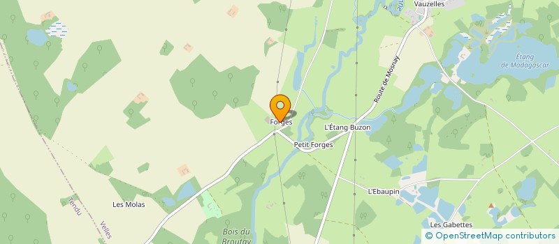 localisation de l'entreprise GFA DU PLESSIS à VELLES