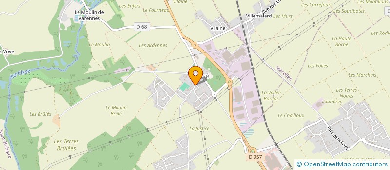 localisation de l'entreprise GFA DU PLESSIS  FOSSE