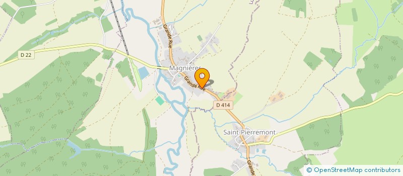 localisation de l'entreprise GFA DU POINT DU JOUR  MAGNIERES