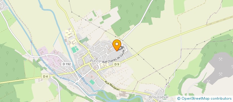 localisation de l'entreprise GFA DU POIRIER à WASSY