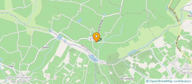 localisation de l'entreprise GFA DU PONT DE PIERRE à LUSSAC
