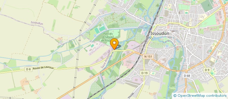 localisation de l'entreprise GFA DU PONT NEUF à ISSOUDUN