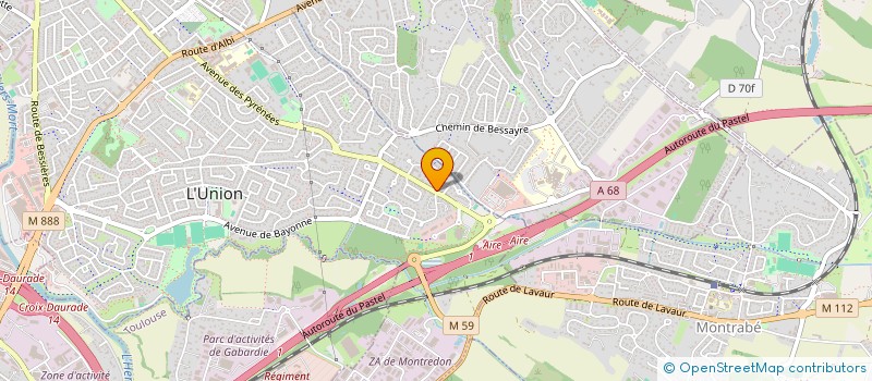 localisation de l'entreprise GFA DU PRE GRAND à L'UNION