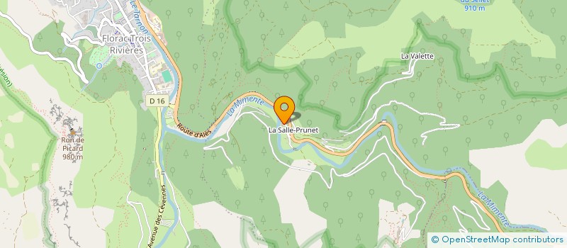 localisation de l'entreprise GFA DU PRESQUIER  BARRE-DES-CEVENNES