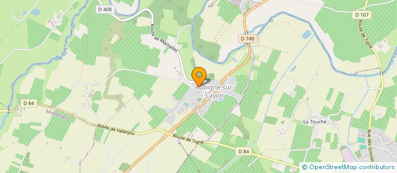 localisation de l'entreprise GFA DU PRESSOIR  TERRANJOU