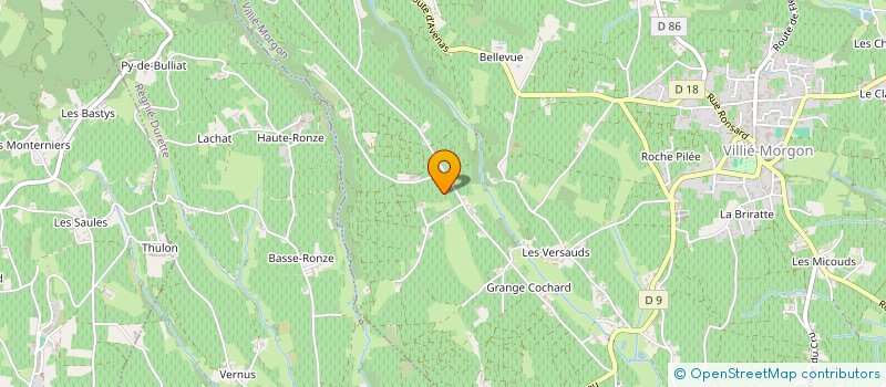 localisation de l'entreprise GFA DU PY à VILLIE-MORGON