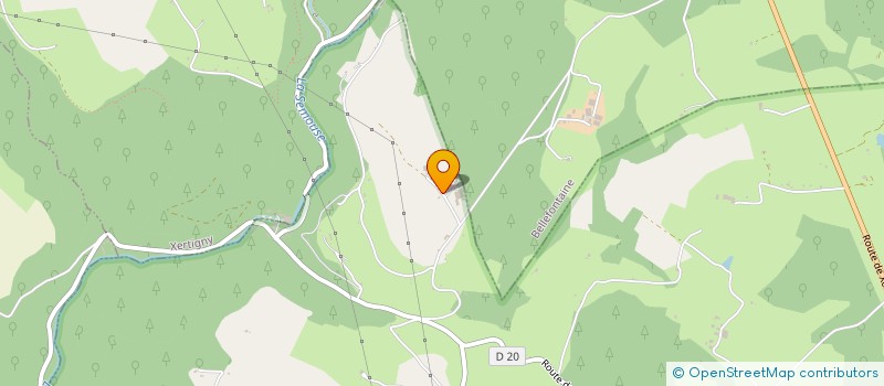 localisation de l'entreprise GFA DU QUAI  PLOMBIERES-LES-BAINS