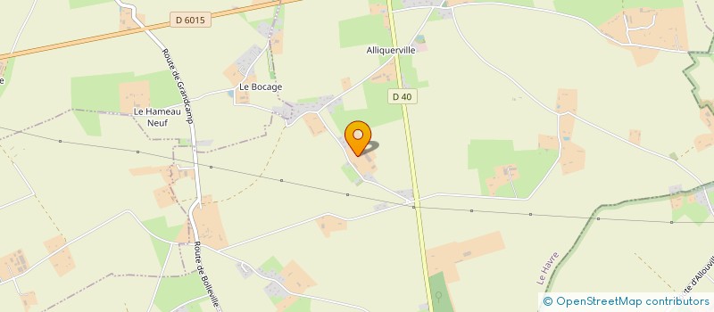 localisation de l'entreprise GFA DU QUESNAY  TROUVILLE