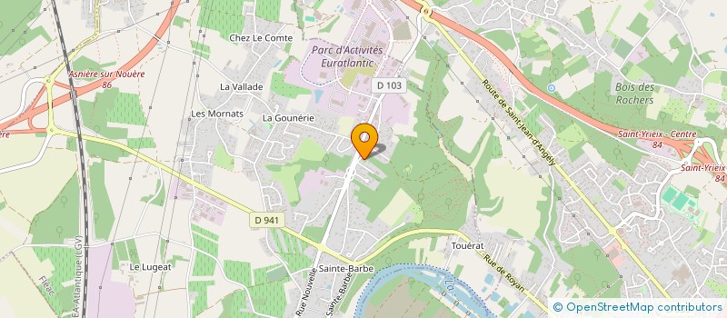 localisation de l'entreprise GFA DU RABOT à FLEAC