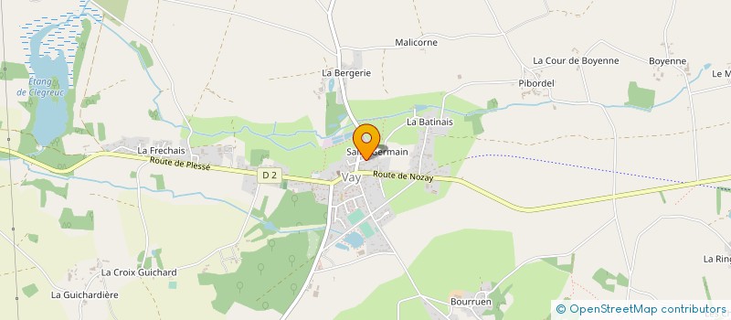 localisation de l'entreprise GFA DU RUISSEAU à VAY