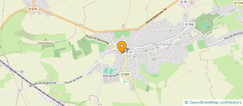 localisation de l'entreprise GFA DU RUISSEAU DES VACHES  BERMERING