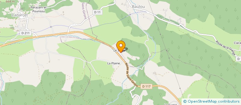 localisation de l'entreprise GFA DU SOULE à BAULOU
