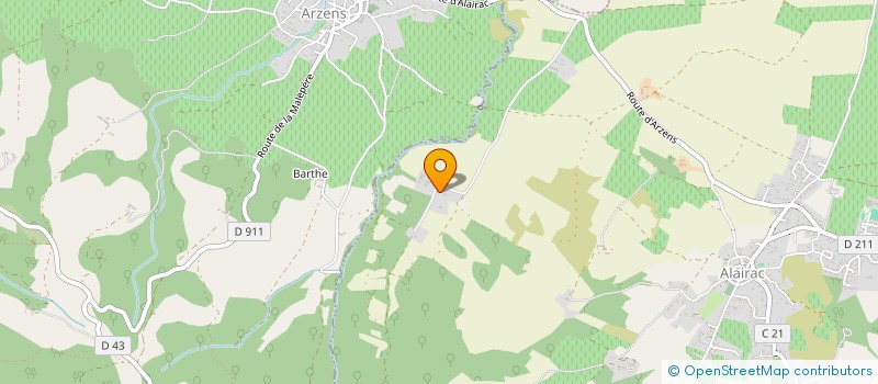 localisation de l'entreprise GFA DU TAMBOURAIRE  MONTREAL