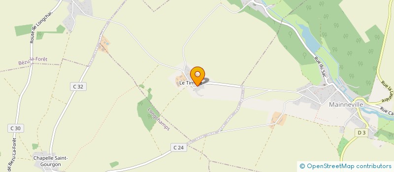 localisation de l'entreprise GFA DU TIMBRE  MESNIL-SOUS-VIENNE