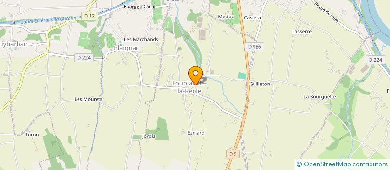 localisation de l'entreprise GFA DU TREBUCHET  LES ESSEINTES