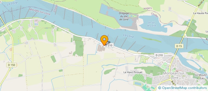 localisation de l'entreprise GFA DU VAL DE LOIRE  MAUGES-SUR-LOIRE