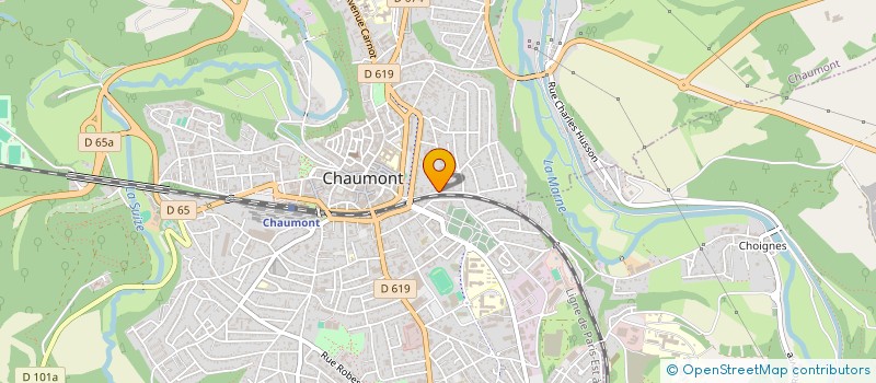 localisation de l'entreprise GFA DU VAL DU FOUR à CHAUMONT