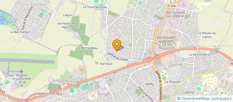 localisation de l'entreprise GFA DU VALENCON  LAGORD