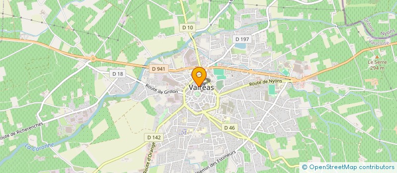 localisation de l'entreprise GFA DU VALLON DE LA LURIE à VALREAS