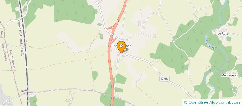 localisation de l'entreprise GFA DU VANERON  BRUX