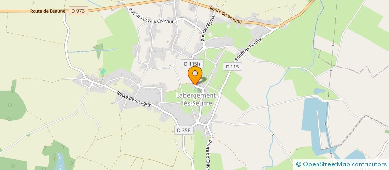 localisation de l'entreprise GFA DU VERNOIS  LABERGEMENT-LES-SEURRE