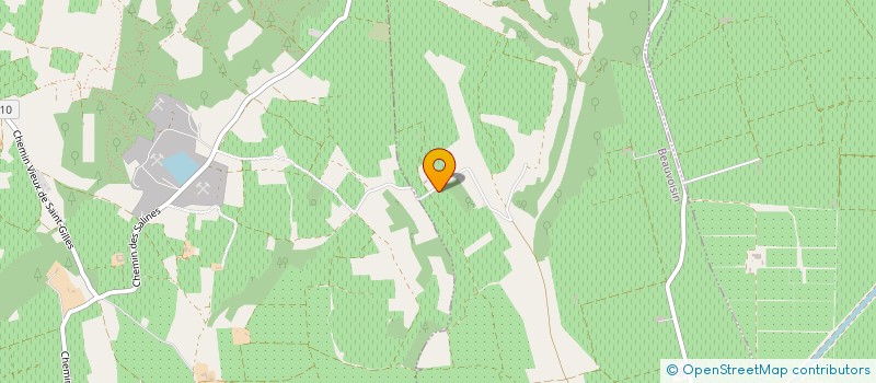 localisation de l'entreprise GFA DU VERSANT SUD  BEAUVOISIN