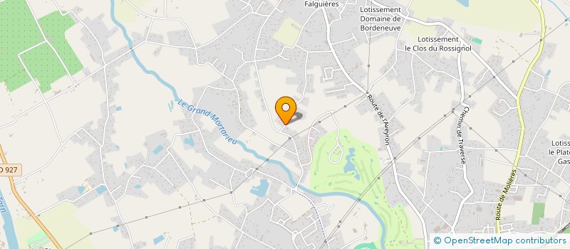 localisation de l'entreprise GFA DU VERT  MONTAUBAN